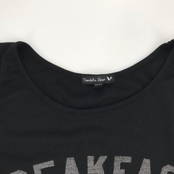 Double Zero Rib Knit Sleeveless Tee XL-1X - Picture 2 of 3